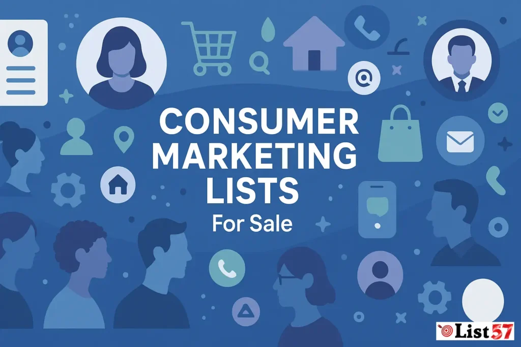 Consumer Marketing Lists For Sale List57