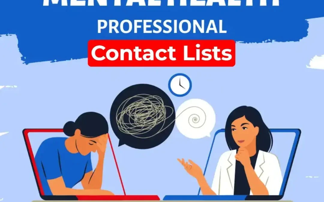 Mental Health Professionals Contact Lists For Sale