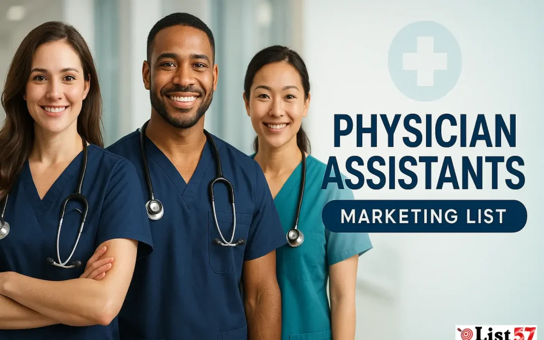 Physician Assistants Contact Lists For Sale