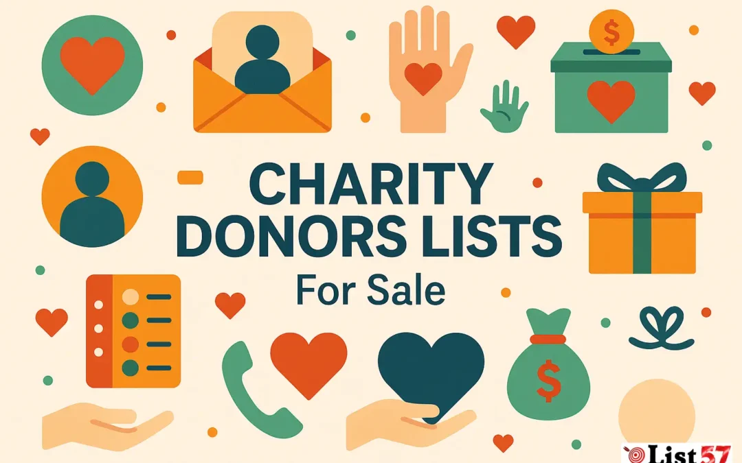 Charity Donors Lists For Sale