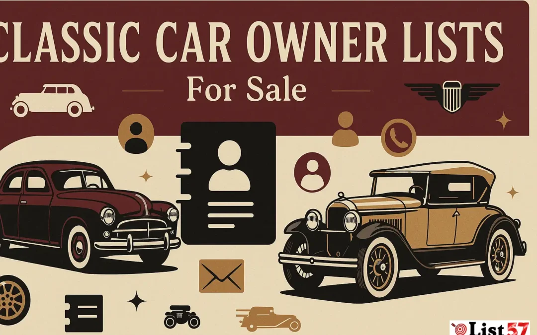 Classic Car Owner Lists For Sale