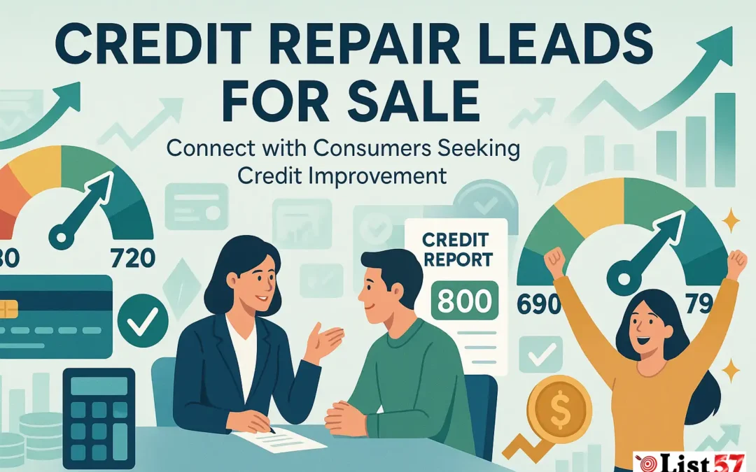 Credit Repair Leads For Sale