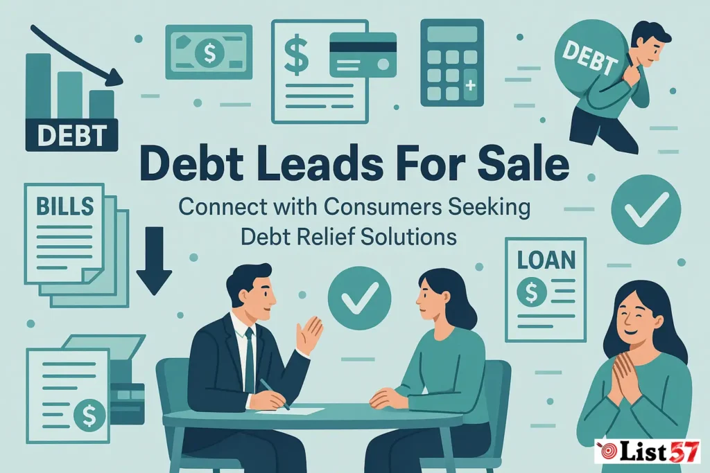 Unsecured Debt Leads For Sale – Over $10k List57