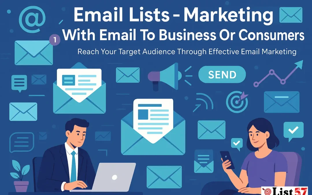 Email List Marketing With Email To Business Or Consumers List57