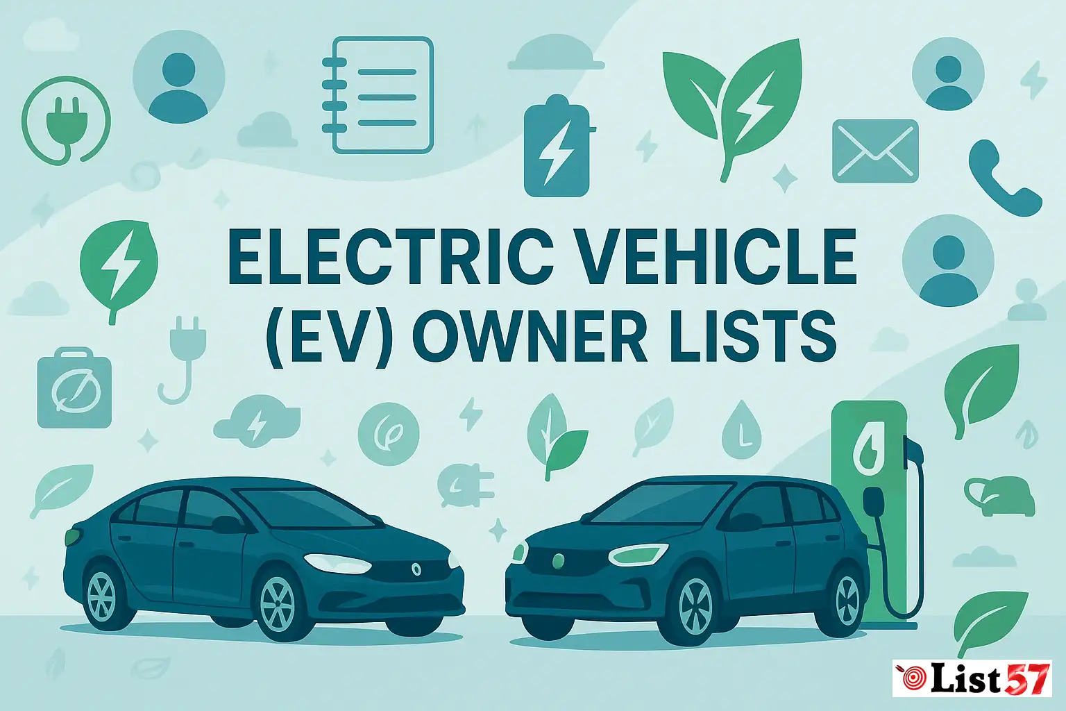 Electric Vehicle (EV) Owner Lists For Sale List57