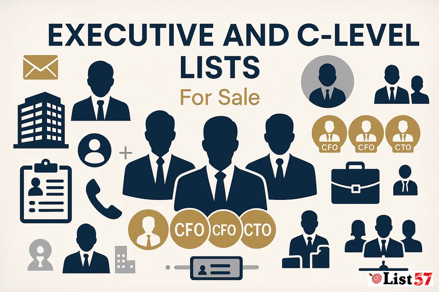 Executive and C-Level Lists For Sale List57