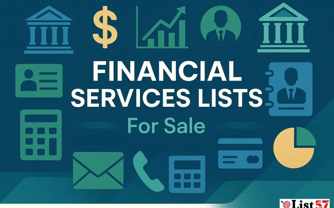 Financial Services Contacts Lists For Sale
