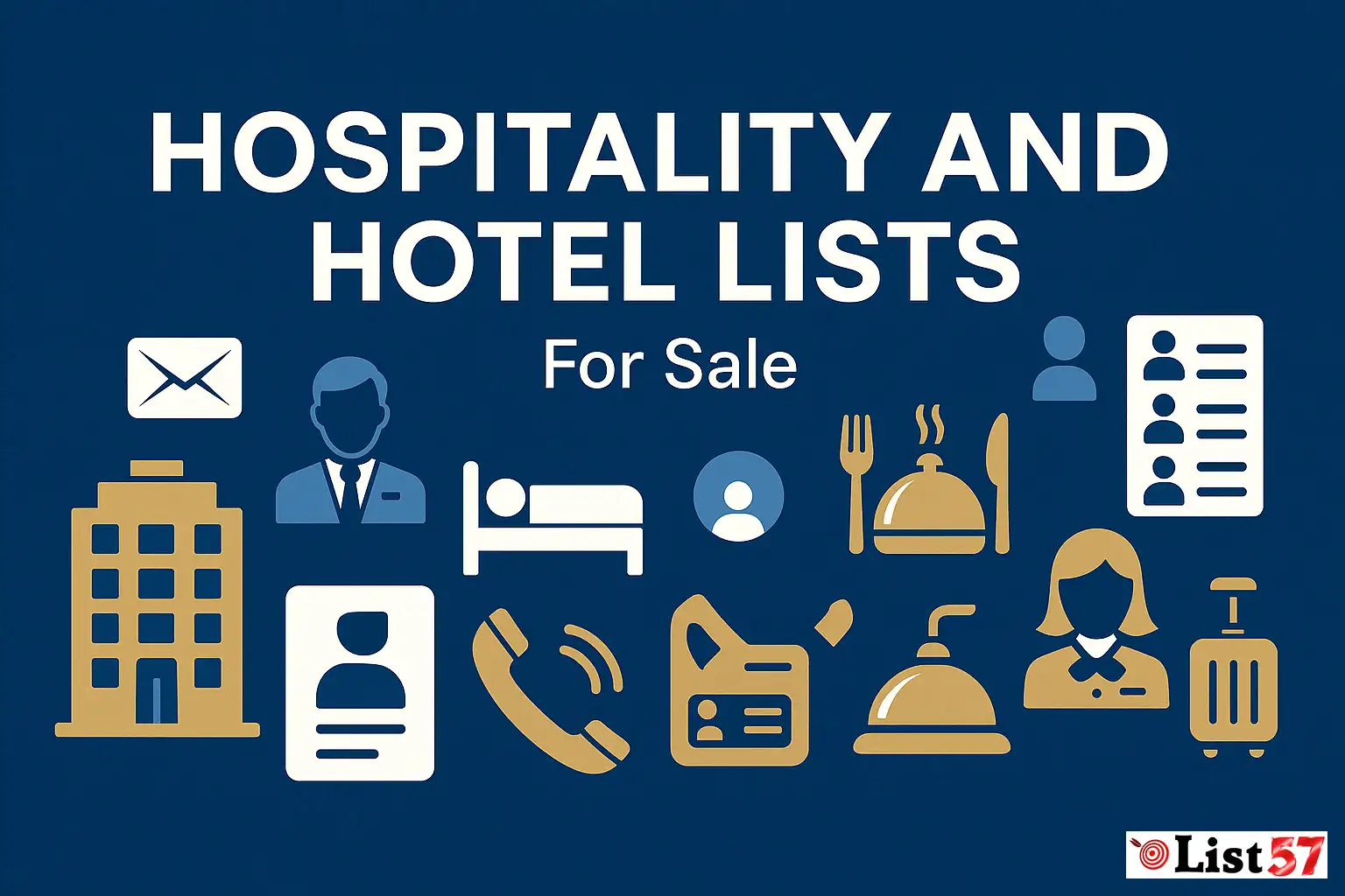 Hospitality and Hotel Lists For Sale List57