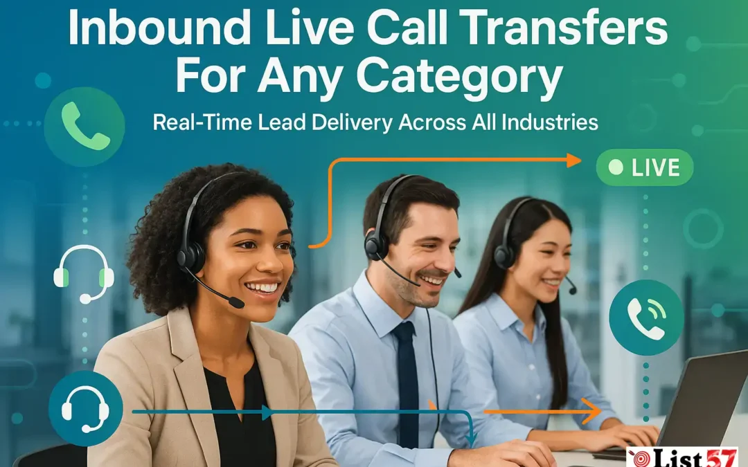 Inbound Live Call Transfers For Any Category