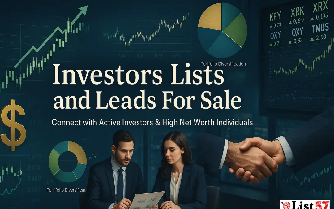 Investor Lists For Sale | Previous Buyers Leads | Contact Real Investors