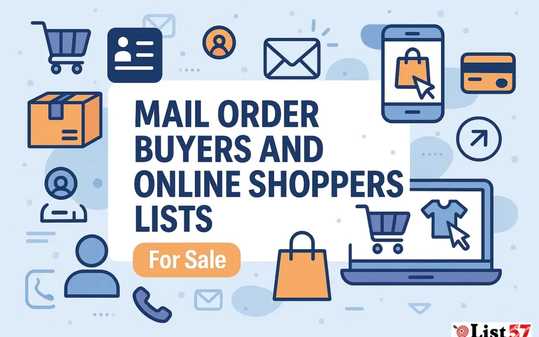 Mail Order Buyers and Online Shoppers Lists For Sale