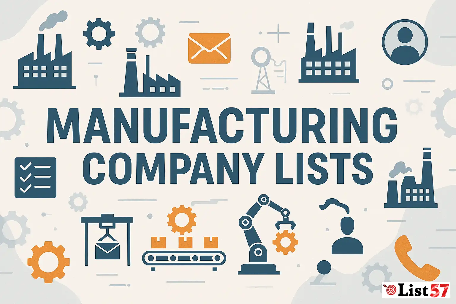 Manufacturing Company Lists For Sale List57