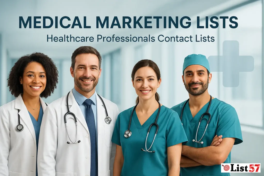 Medical Marketing Lists Contact Medical Professionals List57