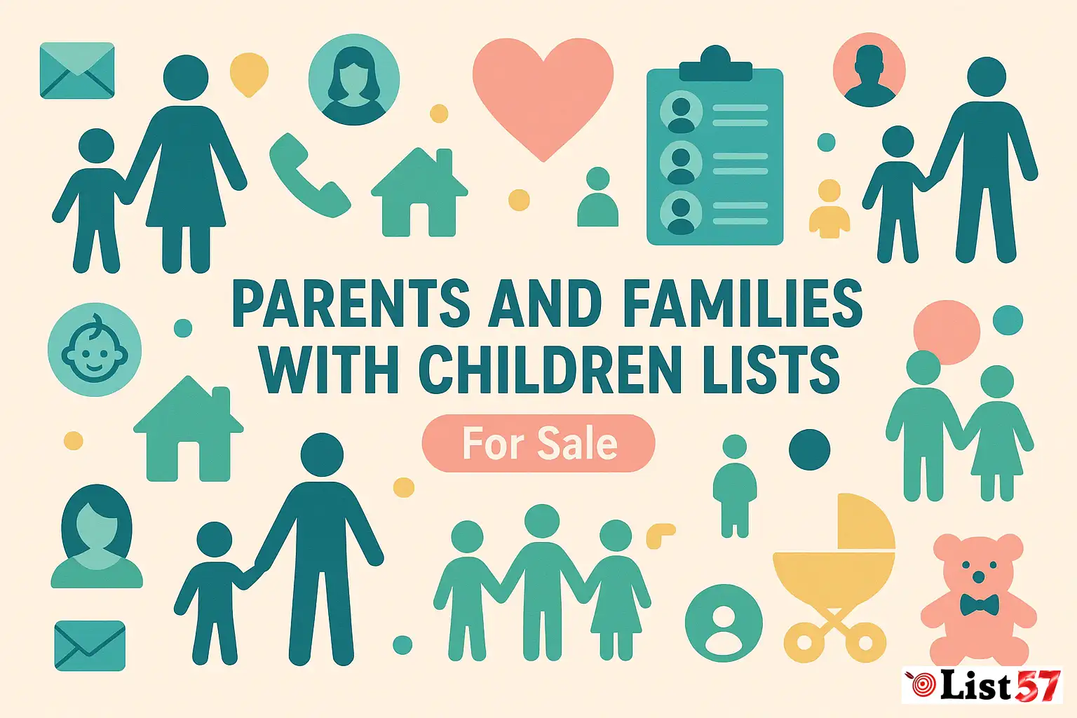 Parents and Families with Children Lists For Sale List57