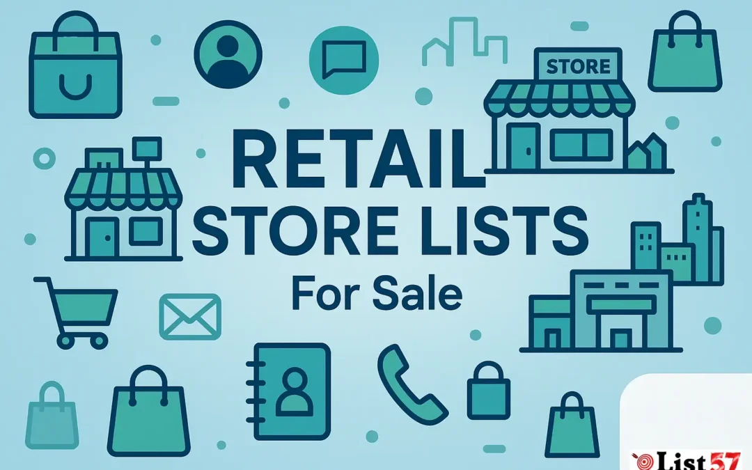 Retail Store Lists For Sale