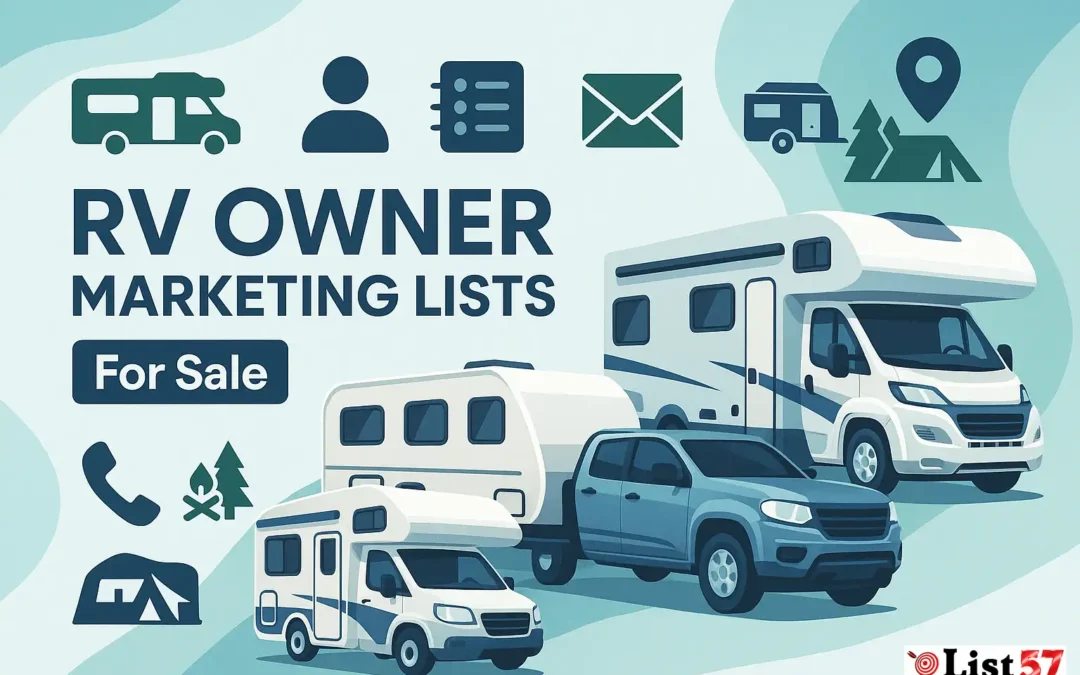 RV Owner Marketing Lists For Sale