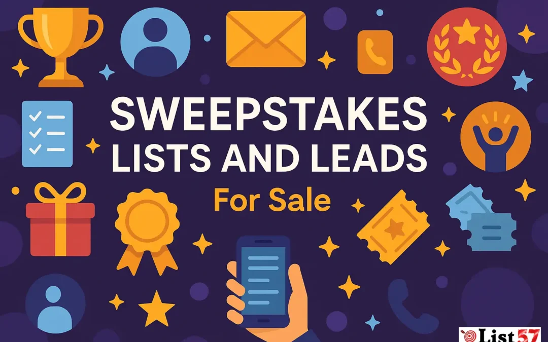 Sweepstakes Lists and Leads For Sale
