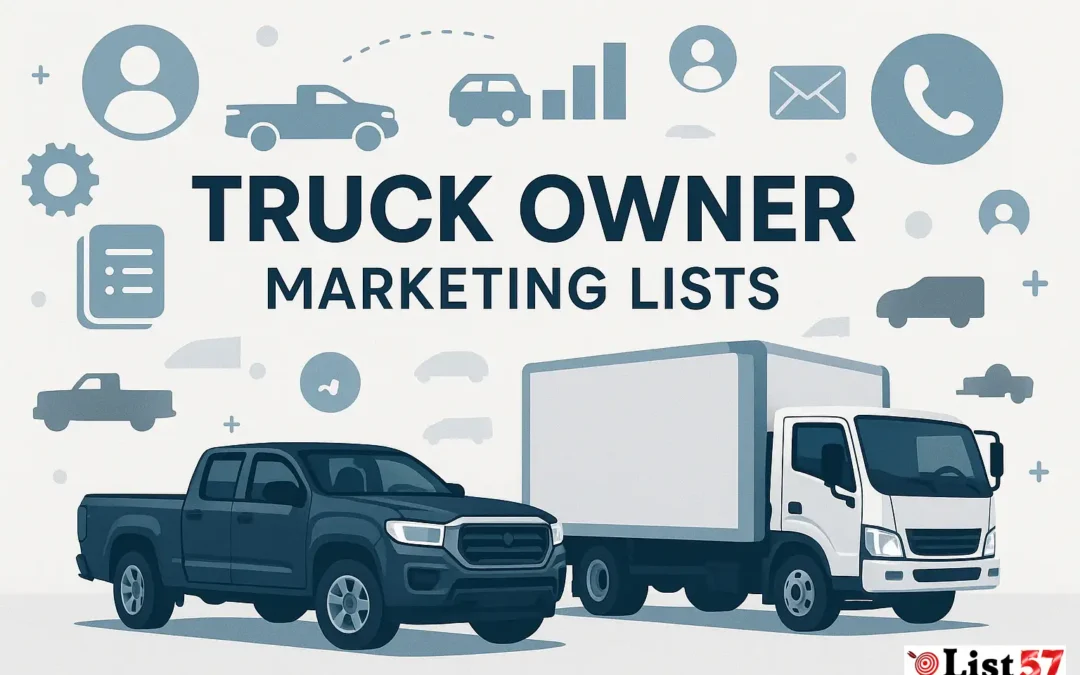 Truck Owner Marketing Lists For Sale