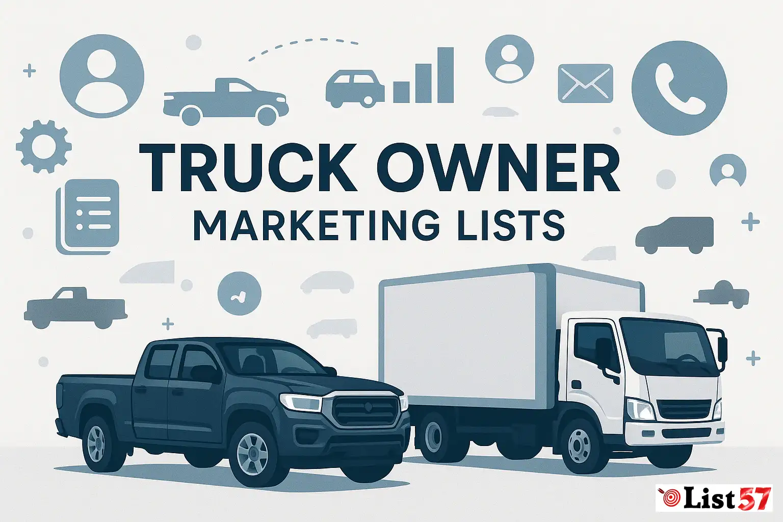 Truck Owner Marketing Lists For Sale List57