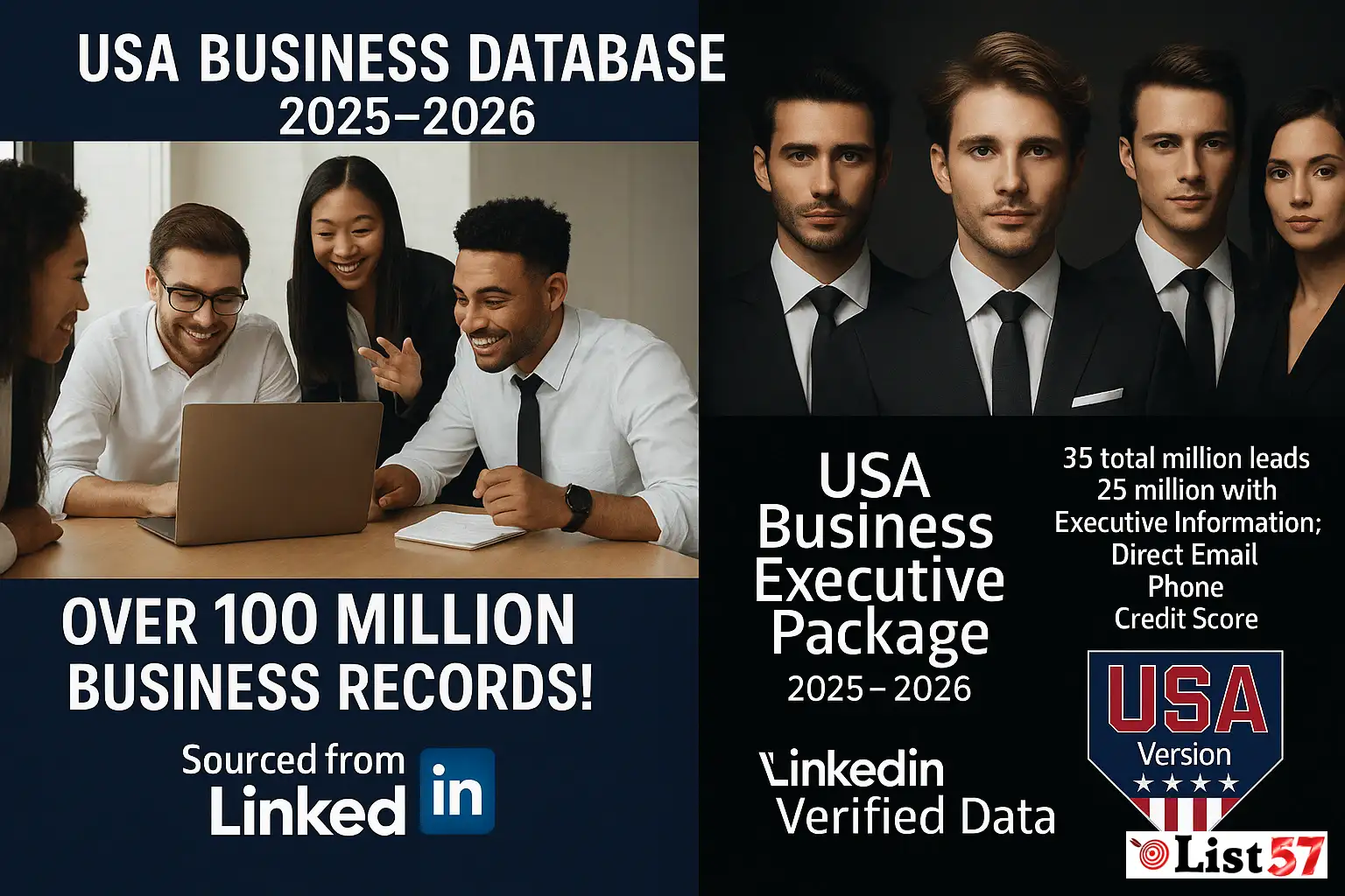 2025 USA Business Database Mega Bundle List57