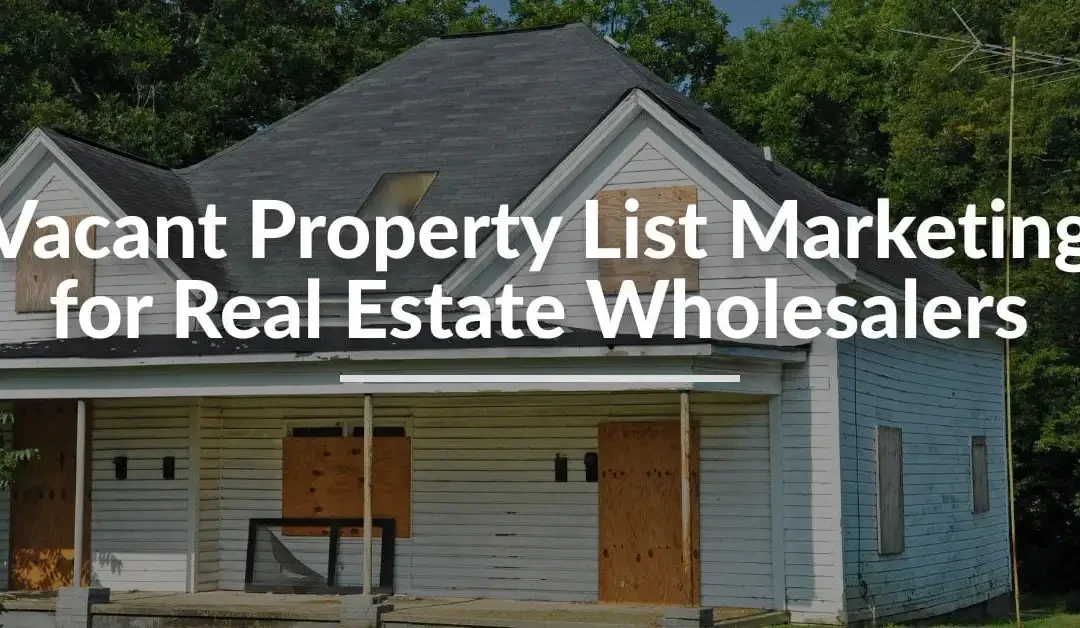 Vacant Property Lists For Sale
