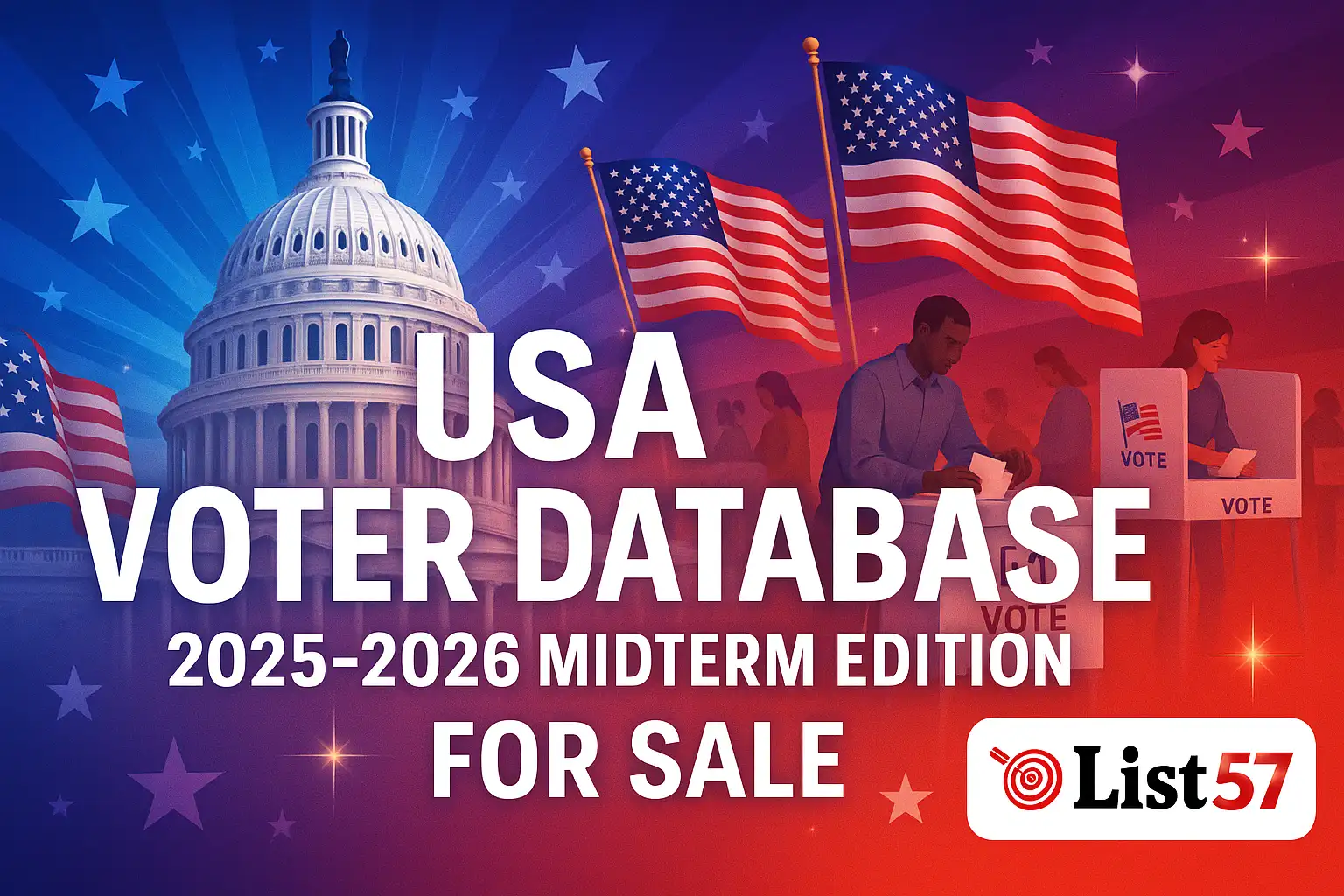 Voter Database USA 2025 List57