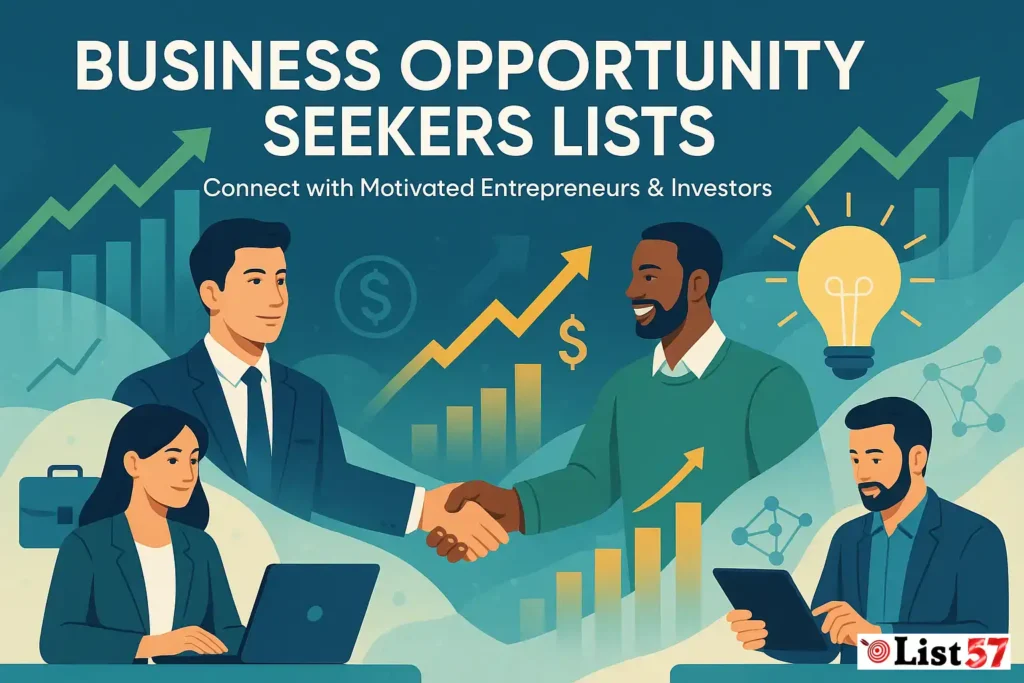 Business Opportunity Seekers Lists Bizopp Buyers Leads For Sale List57