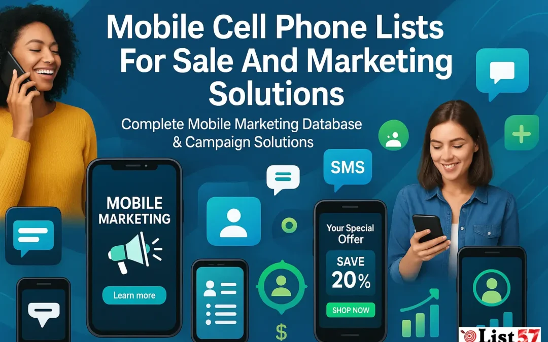 Mobile Cell Phone Lists For Sale