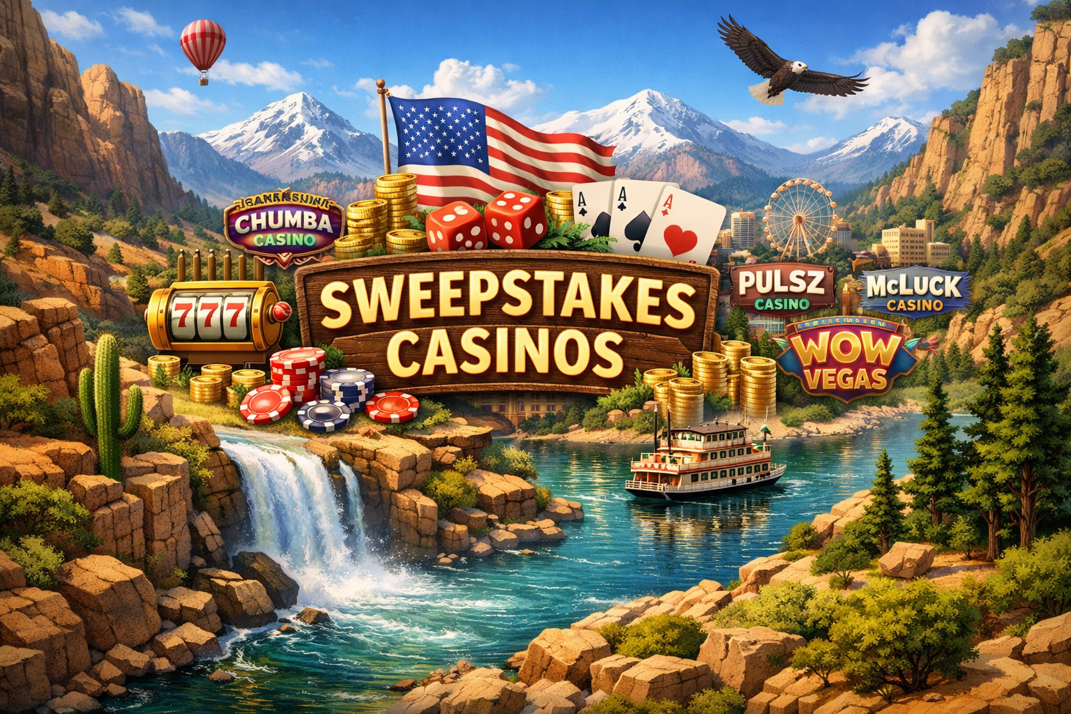 Sweepstakes Casinos Listed
